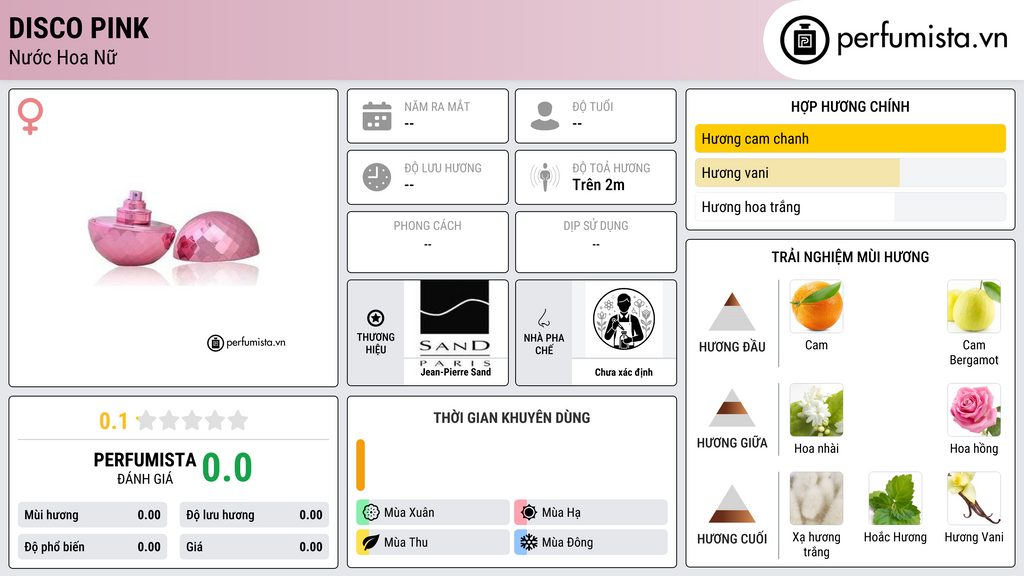 Thông tin chi tiết Disco Pink