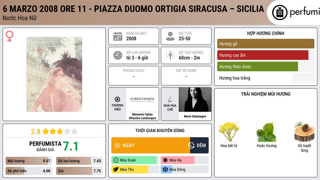Thông tin chi tiết 6 Marzo 2008 ore 11 - Piazza Duomo Ortigia Siracusa – Sicilia