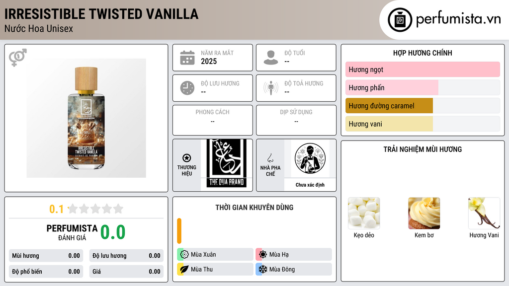 Thông tin chi tiết Irresistible Twisted Vanilla