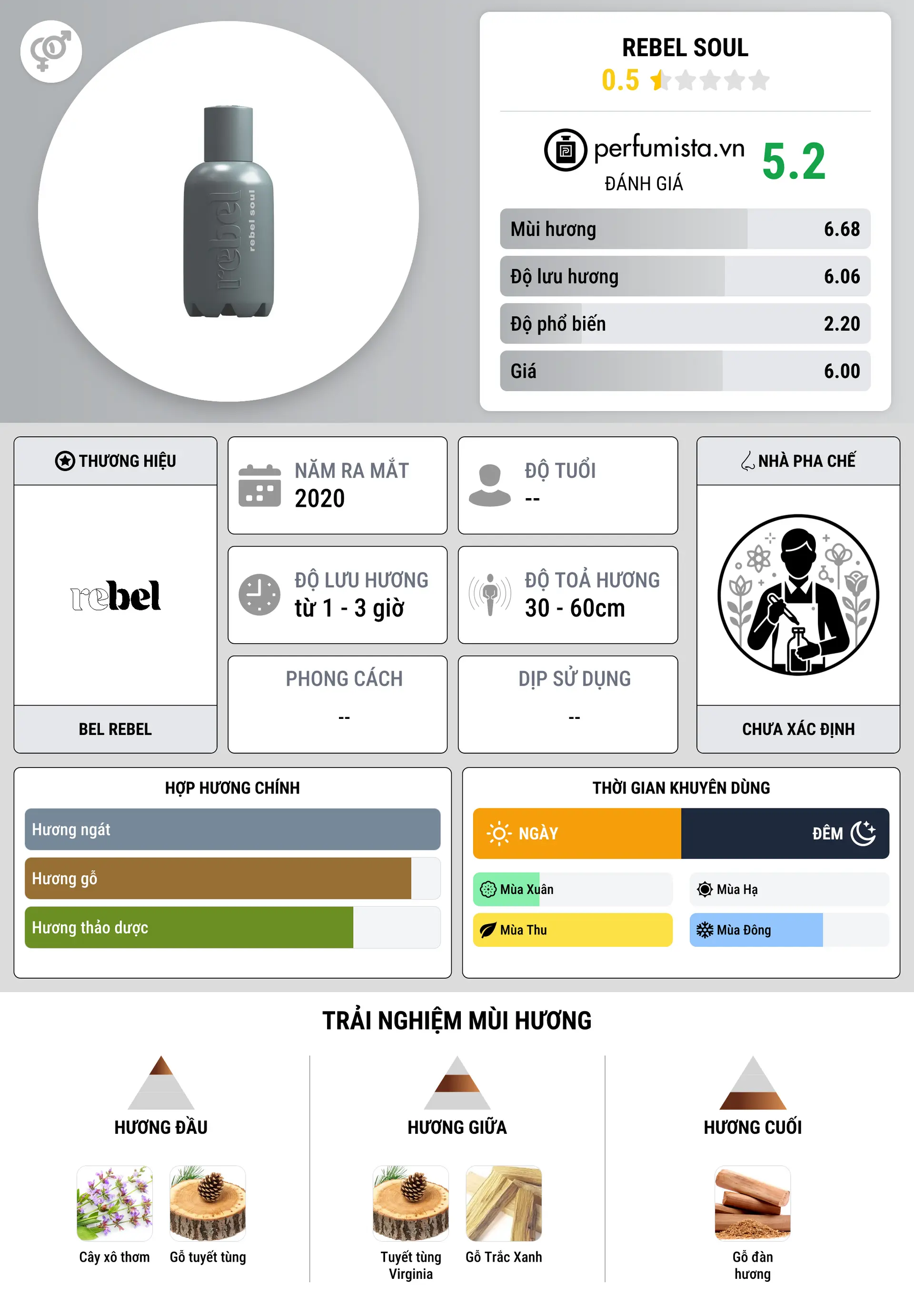 Thông tin chi tiết Rebel Soul