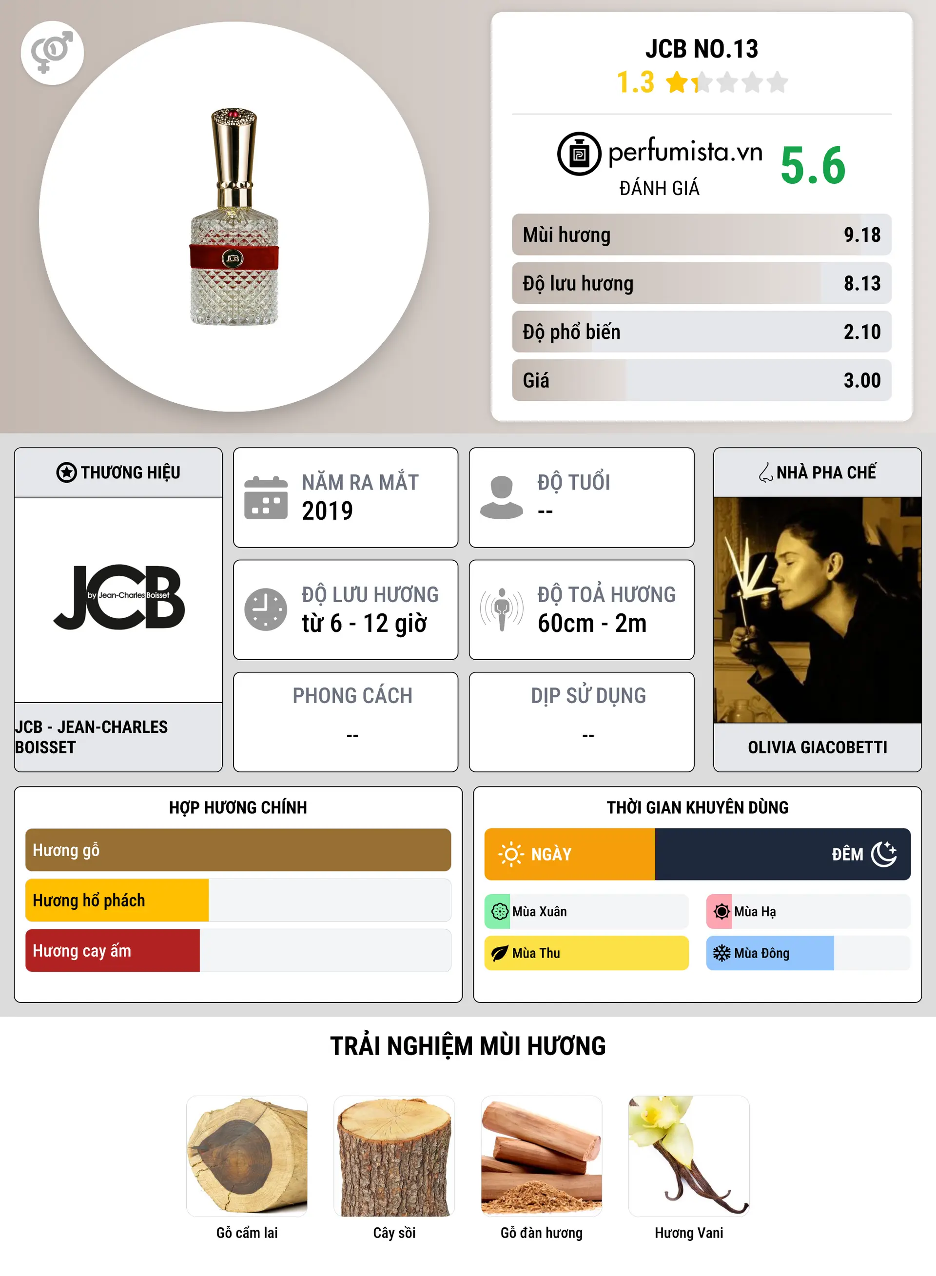 Thông tin chi tiết JCB No.13
