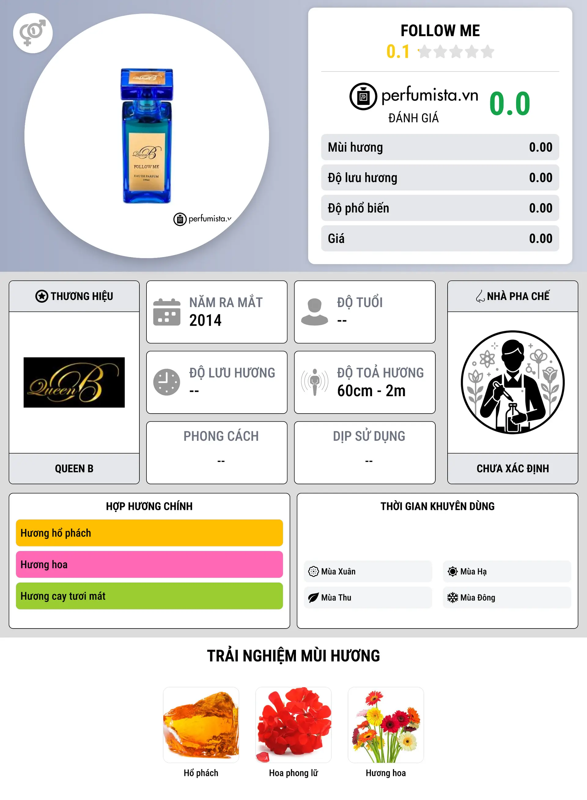 Thông tin chi tiết Follow Me