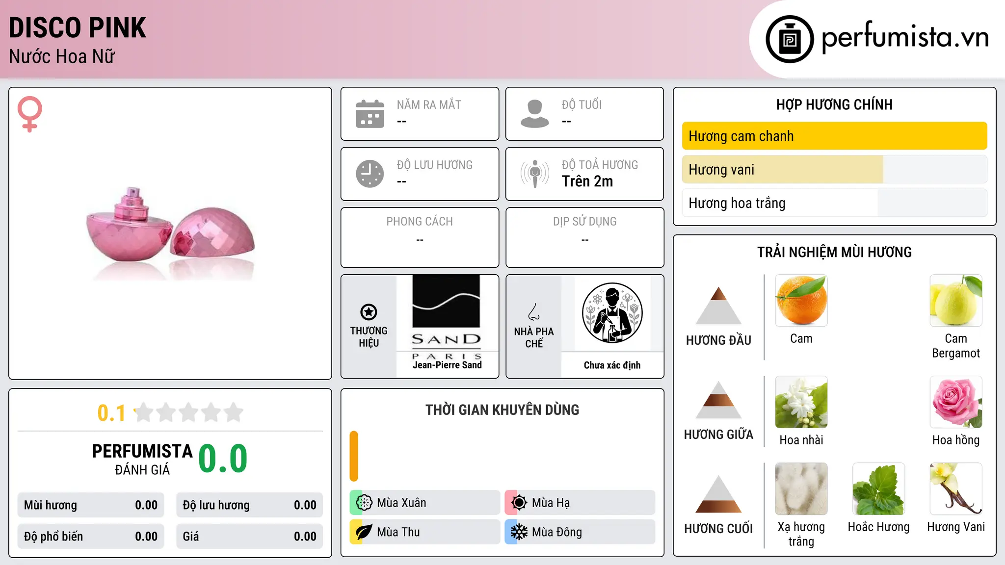 Thông tin chi tiết Disco Pink