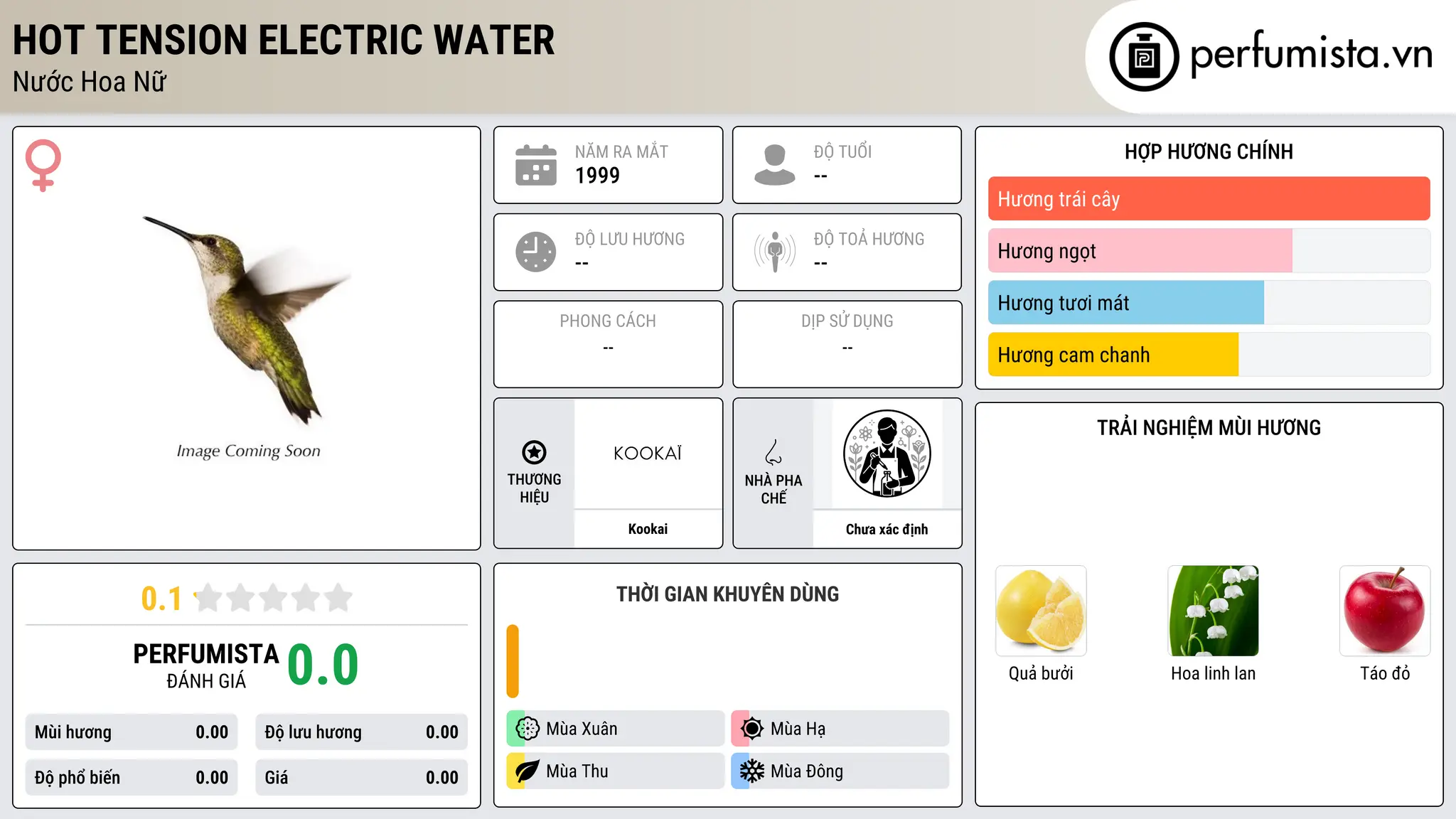 Thông tin chi tiết Hot Tension Electric Water