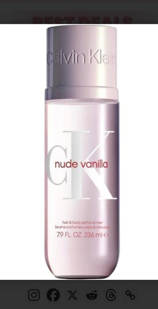 Nude Vanilla Body Mist