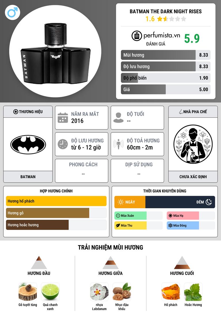 Thông tin chi tiết Batman The Dark Night Rises