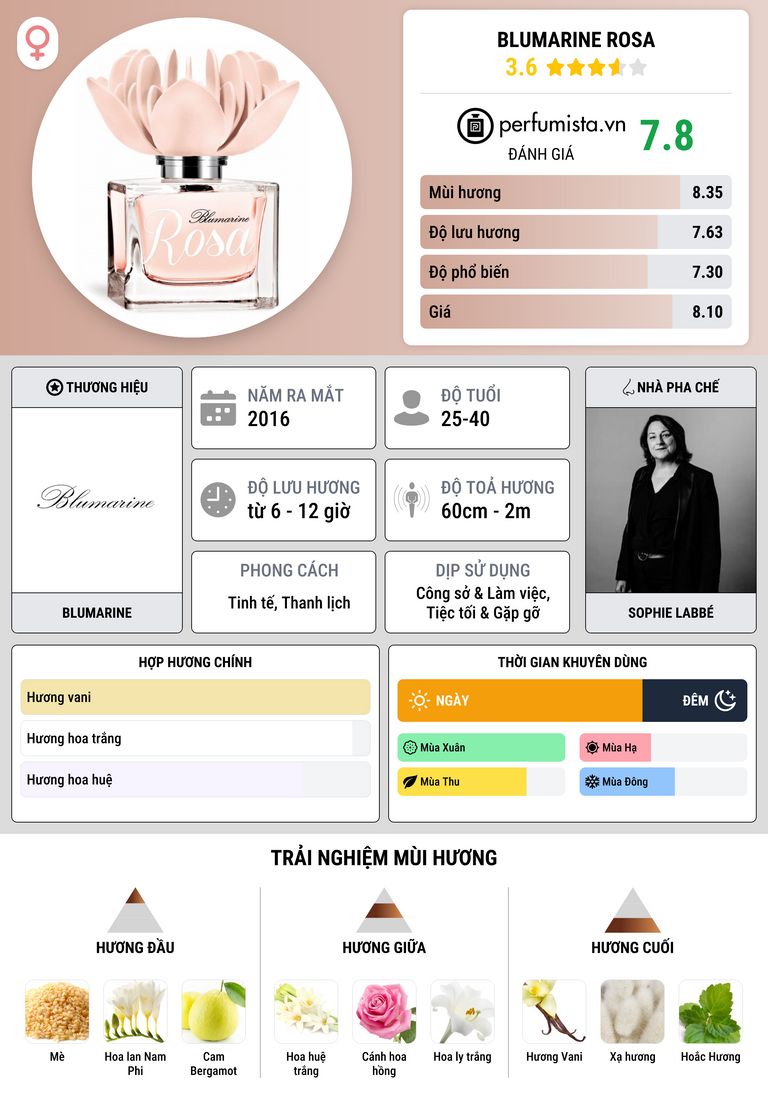 Thông tin chi tiết Blumarine Rosa