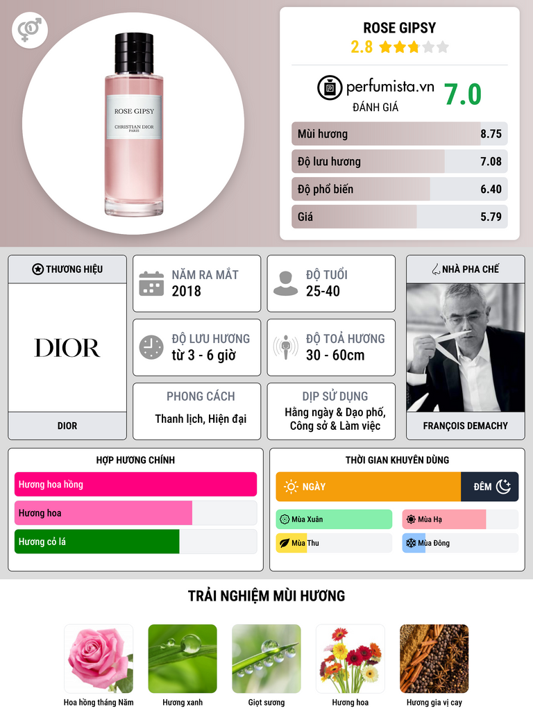 Thông tin chi tiết Rose Gipsy