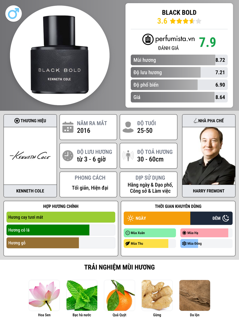 Thông tin chi tiết Black Bold
