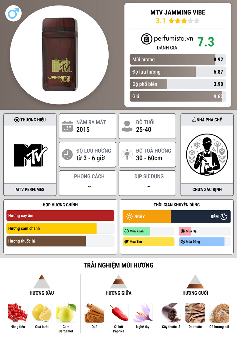 Thông tin chi tiết MTV Jamming Vibe